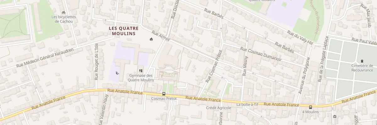 Plan du 46 Rue Armor à Brest