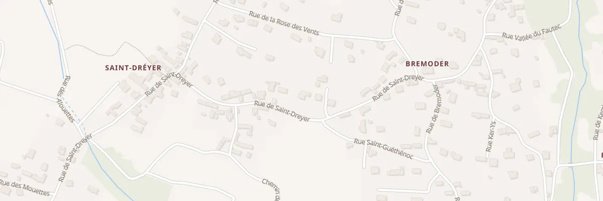 Plan du 18 Rue St Dreyer à Plouhinec