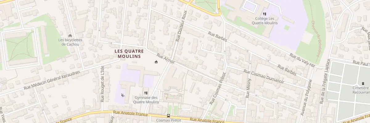 Plan du 57 Rue Armor à Brest