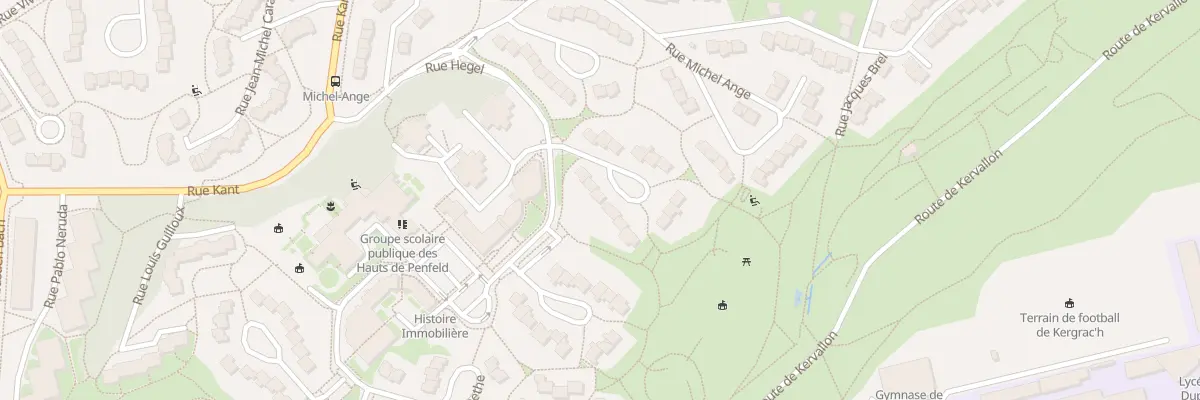 Plan du 3 Rue Ibsen à Brest