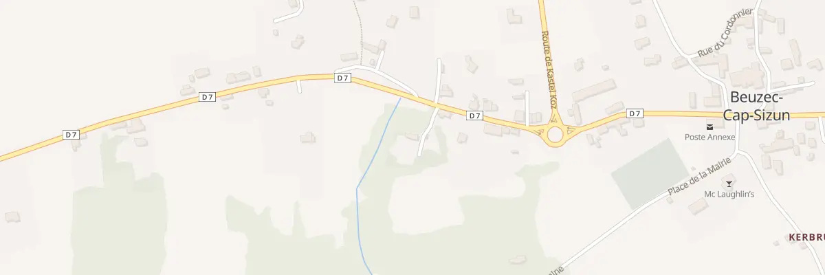 Plan du 46 All des Roseaux à Beuzec-Cap-Sizun