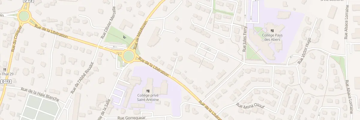 Plan du 26D Rue de la Libération à Lannilis