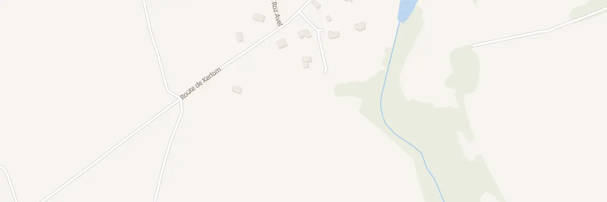Plan du 209 Rte de Kerlom à Beuzec-Cap-Sizun