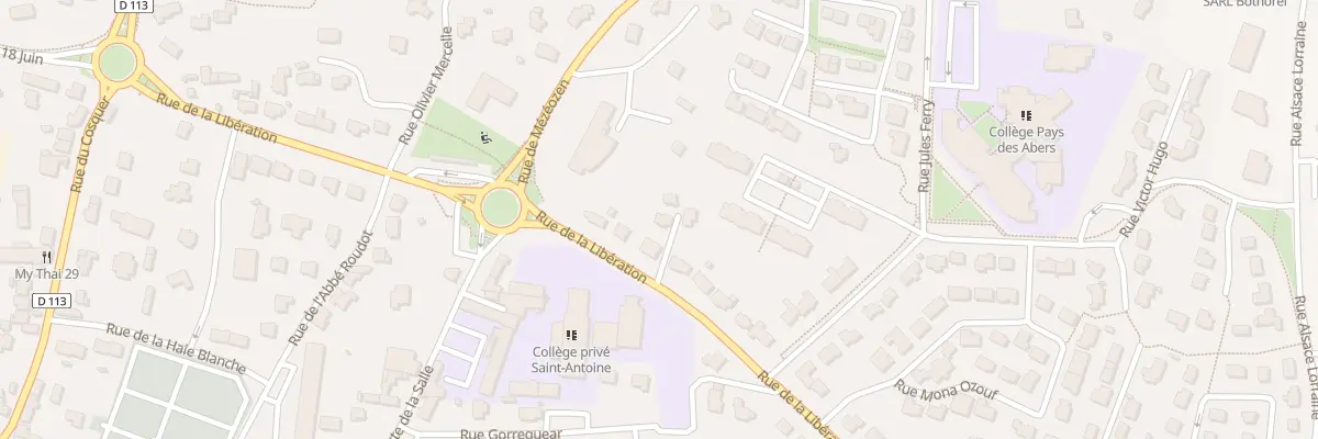 Plan du 26B Rue de la Libération à Lannilis
