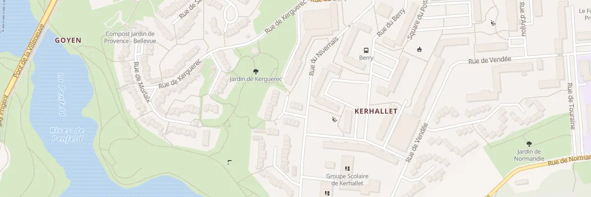 Plan du 5 Rue de Châteaulin à Brest