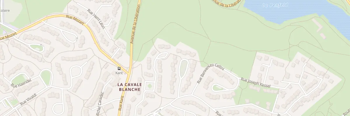 Plan du 13 Rue Donatello à Brest