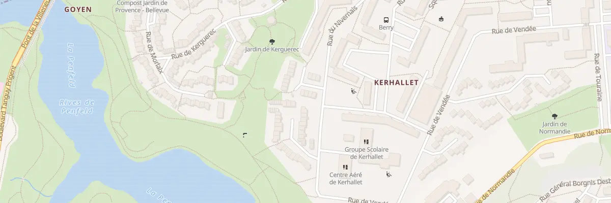 Plan du 6 Rue de Chateaulin à Brest