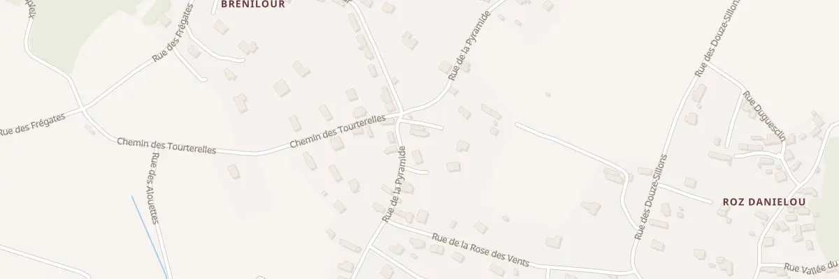 Plan du 27 Rue de la Pyramide à Plouhinec