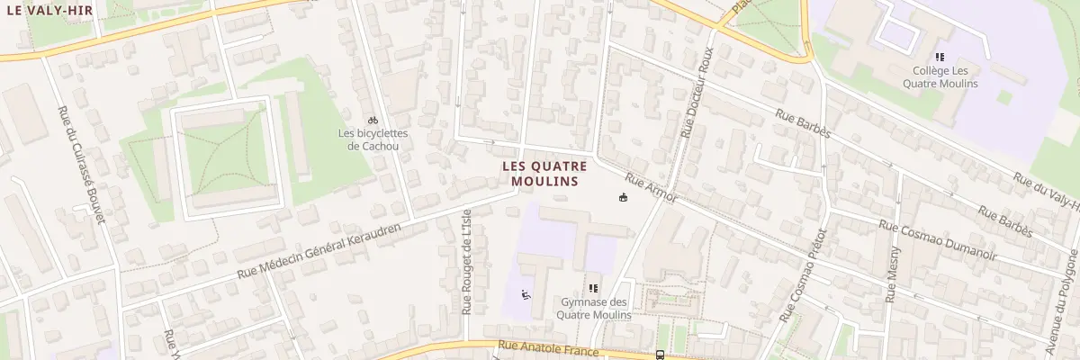 Plan du 68 Rue Armor à Brest