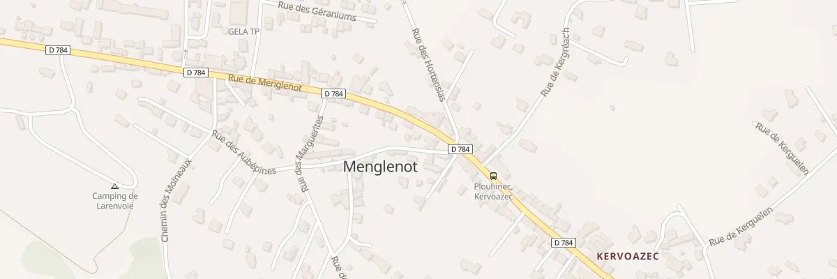 Plan du 3 Rue de Menglenot à Plouhinec