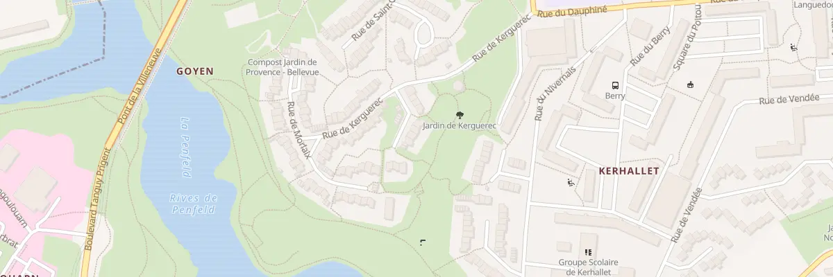 Plan du 13 Rue de Guingamp à Brest