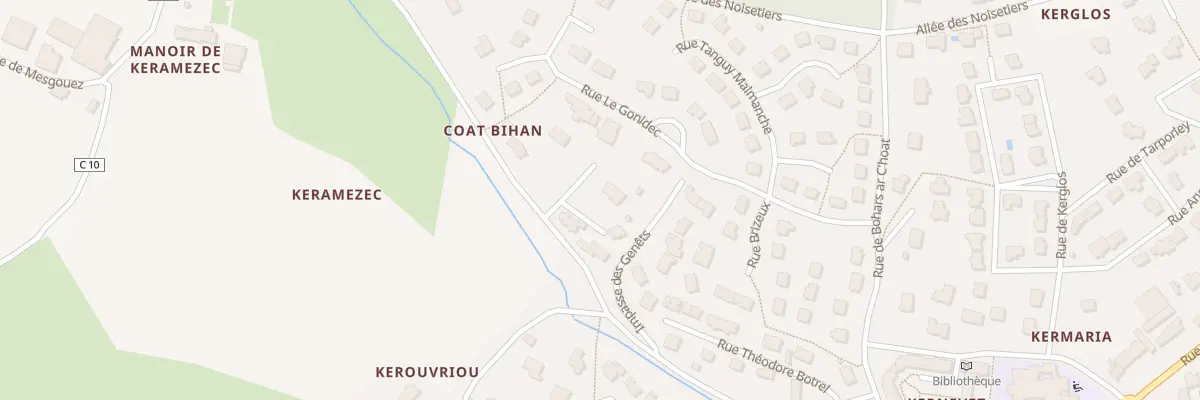 Plan du 239 Imp Gwaremm Ar Pont à Bohars