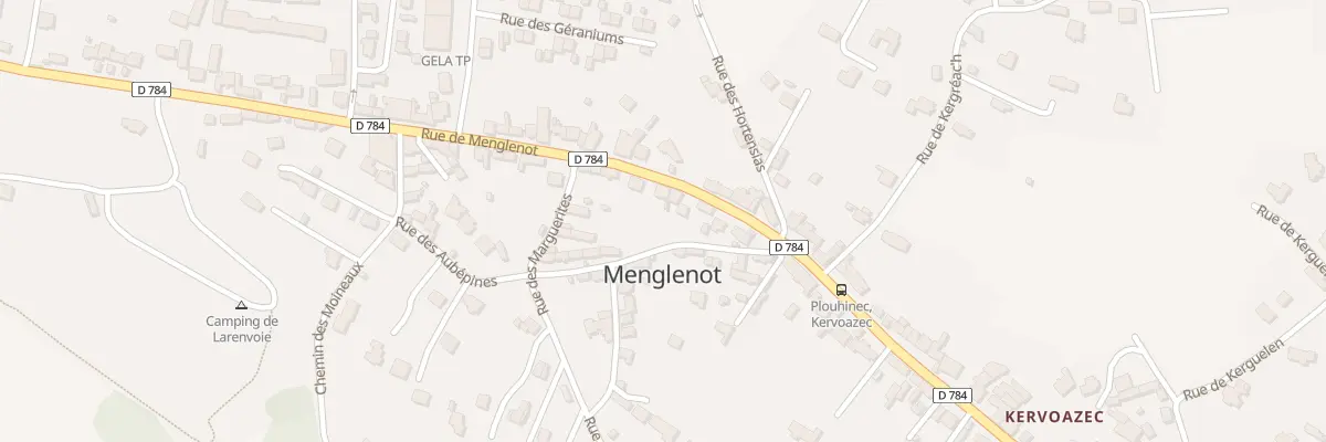 Plan du 9 Rue de Menglenot à Plouhinec