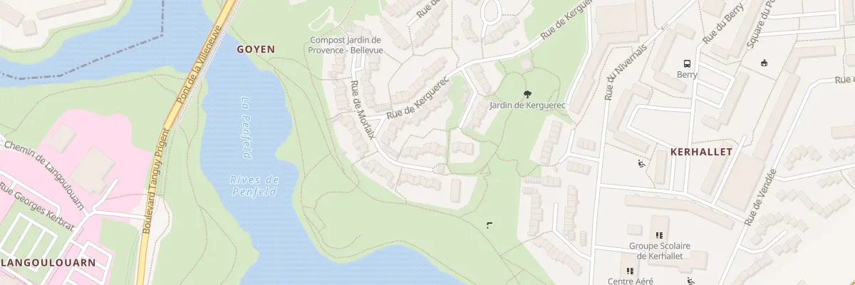Plan du 6 Rue de Morlaix à Brest