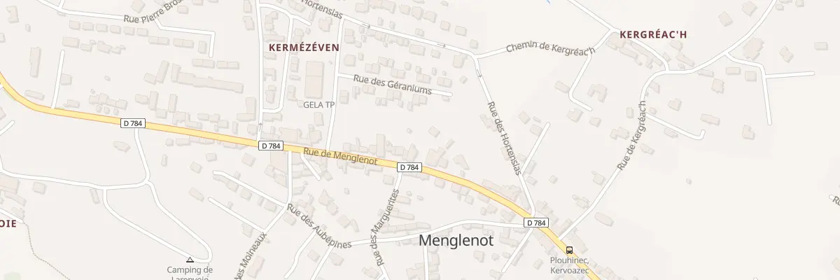 Plan du 14 Rue de Menglenot à Plouhinec
