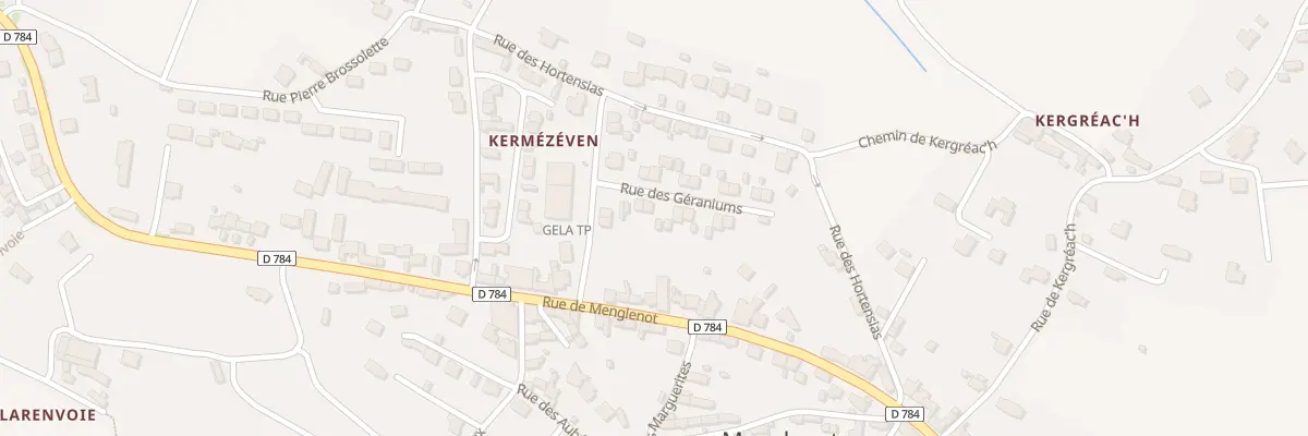 Plan du 4 Rue des Géraniums à Plouhinec