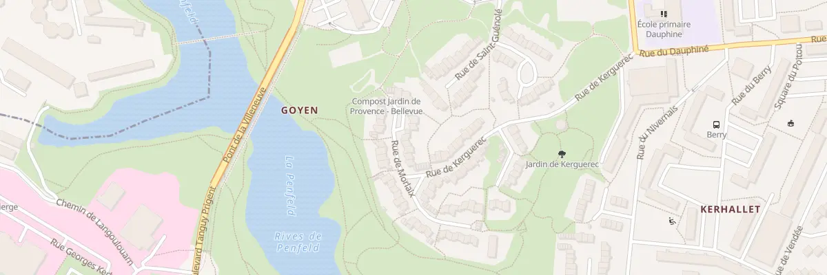 Plan du 20 Rue de Morlaix à Brest