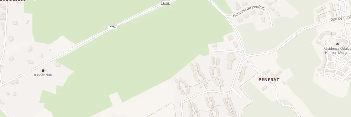 Plan du 9001 Ham de Peemor Pen à Crozon