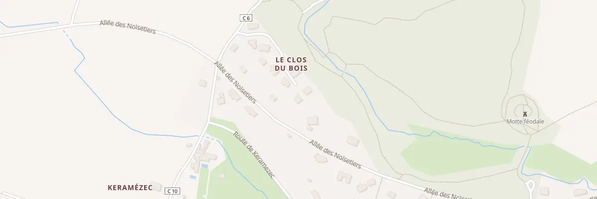 Plan du 7 Clos du Bois à Bohars
