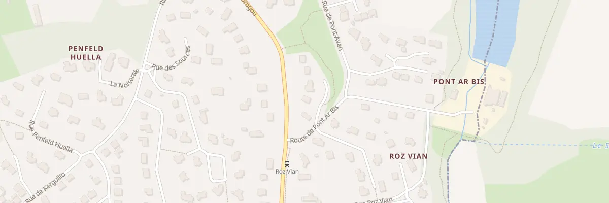 Plan du 4 Rue Ar Feunteun à Bohars