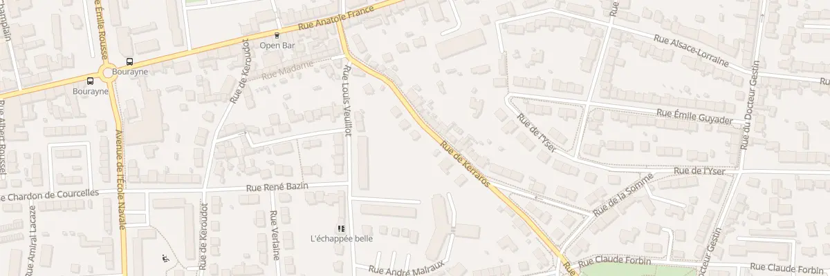 Plan du 27 Rue de Keraros à Brest