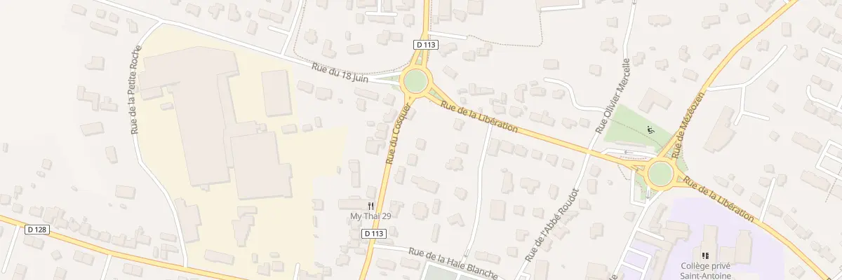 Plan du 11 Rue du Cosquer à Lannilis