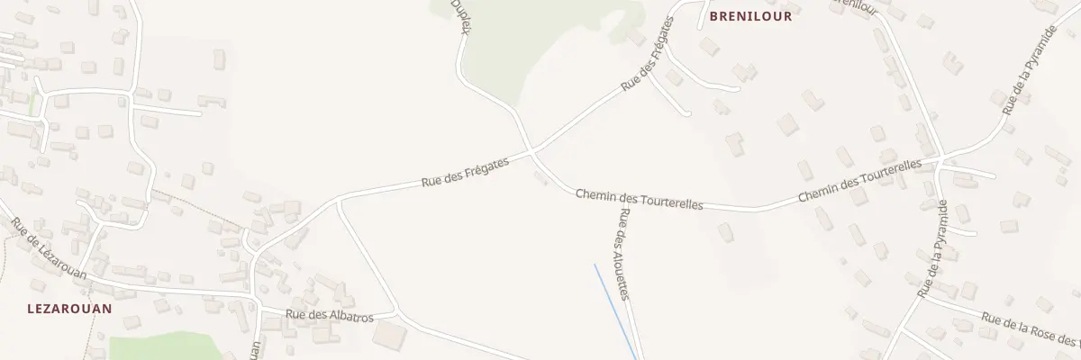 Plan du 1433 Che des Tourterelles à Plouhinec