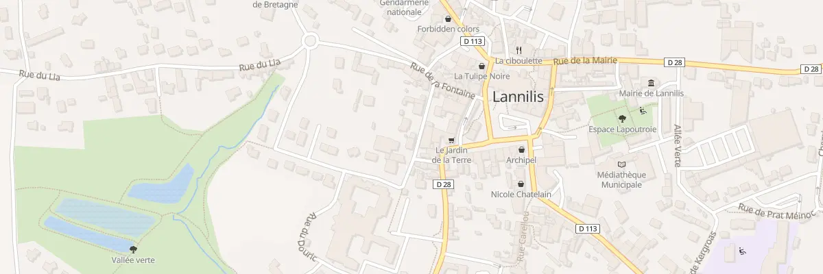 Plan du 7B Rue Claude Le Laë à Lannilis