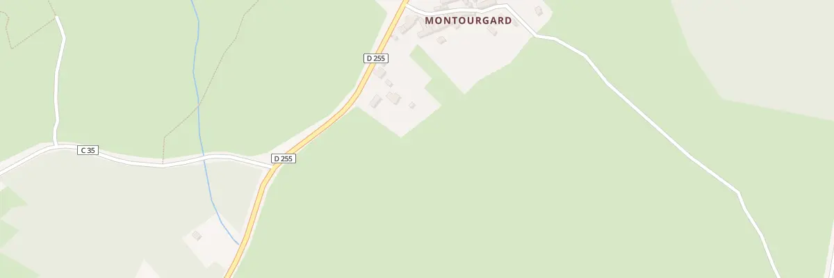 Plan du 13 Montourgar Nevez à Crozon
