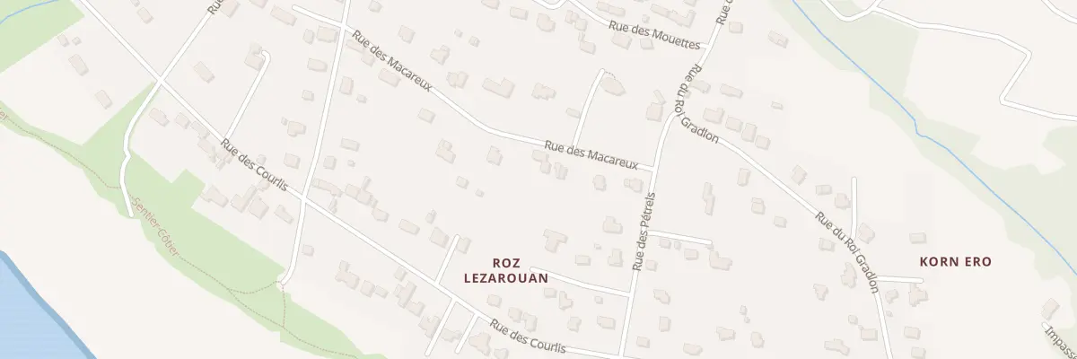 Plan du 18 Rue des Macareux à Plouhinec