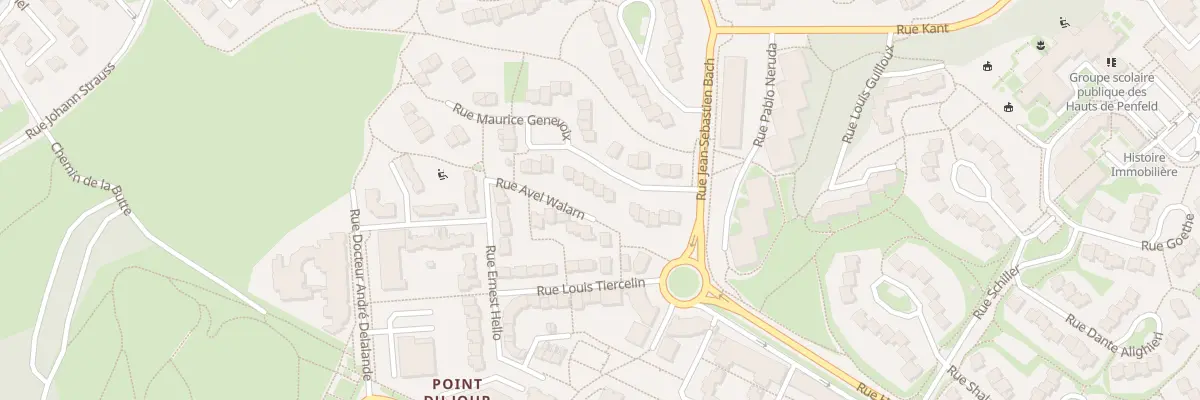 Plan du 35 Rue Maurice Genevoix à Brest