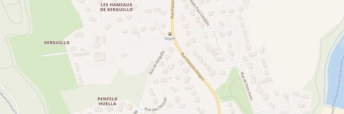Plan du 60 Rue François Drogou à Bohars