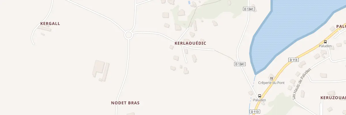 Plan du 171 Kerlouidic à Lannilis