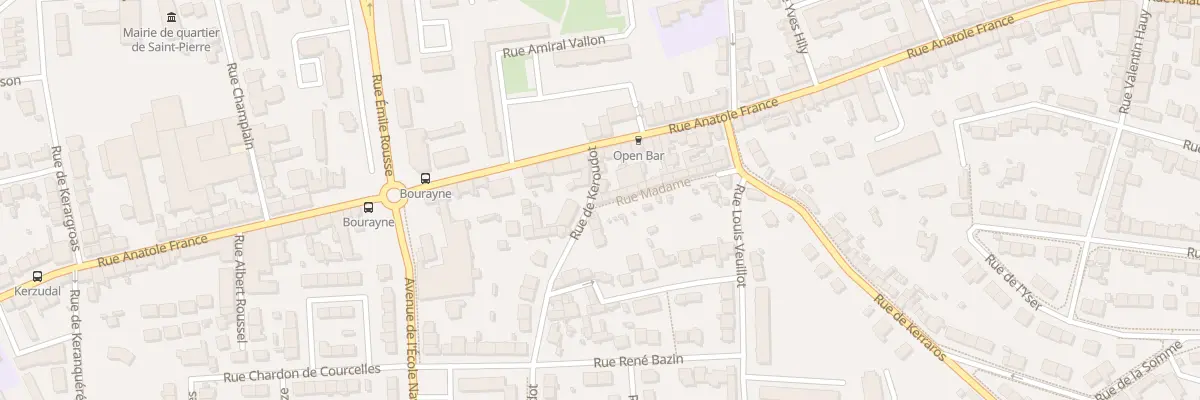 Plan du 33 Rue de Keroudot à Brest