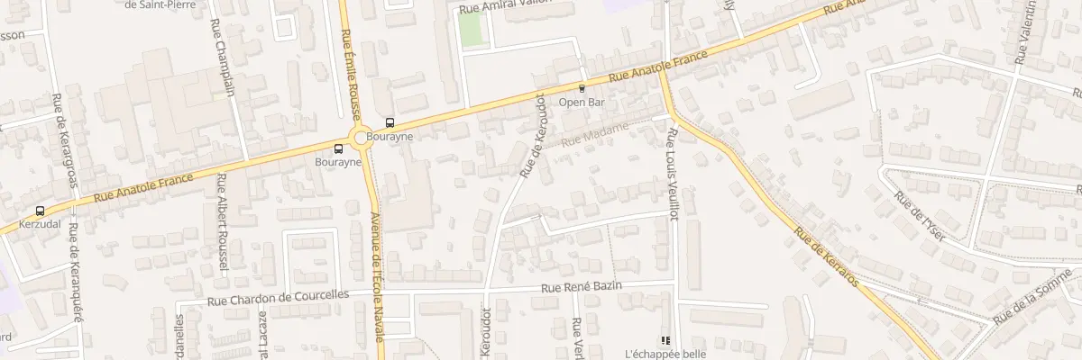Plan du 29 Rue de Keroudot à Brest