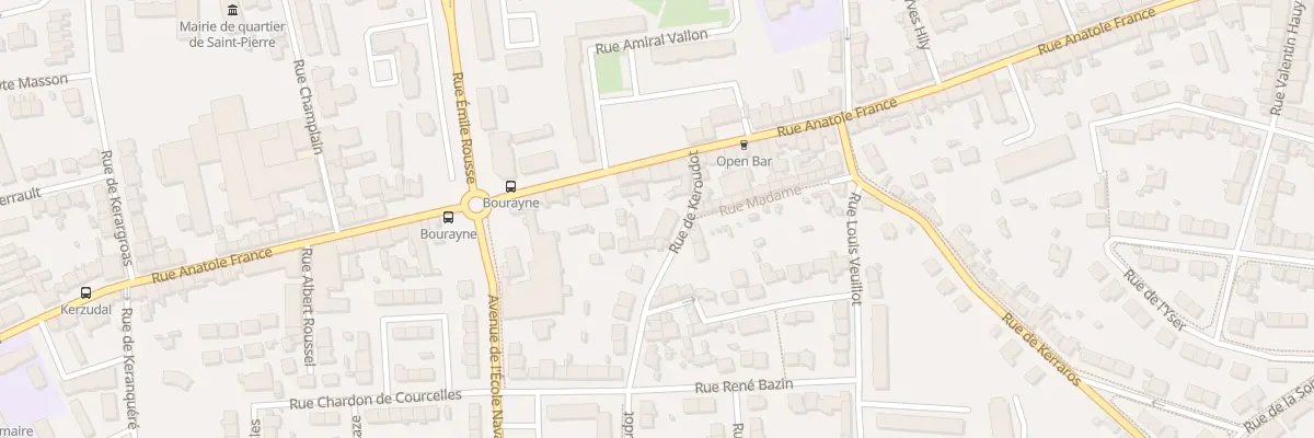 Plan du 36 Rue de Keroudot à Brest