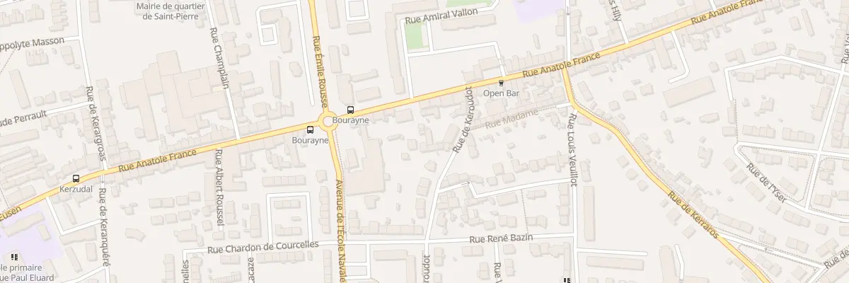 Plan du 28 Rue de Keroudot à Brest
