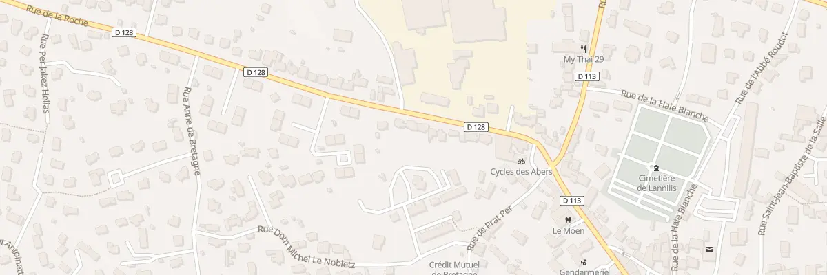 Plan du 24 Rue de la Roche à Lannilis