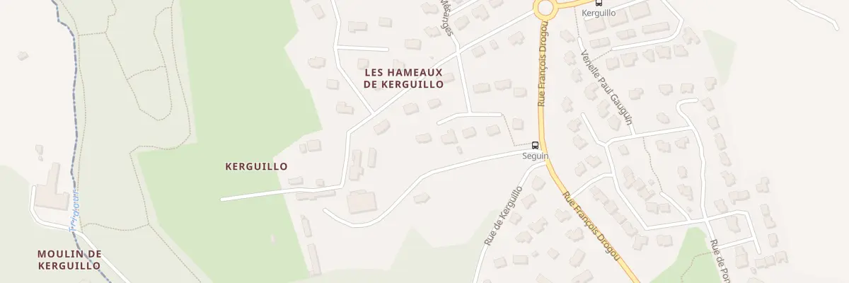 Plan du 20 Ham de Kerguillo à Bohars