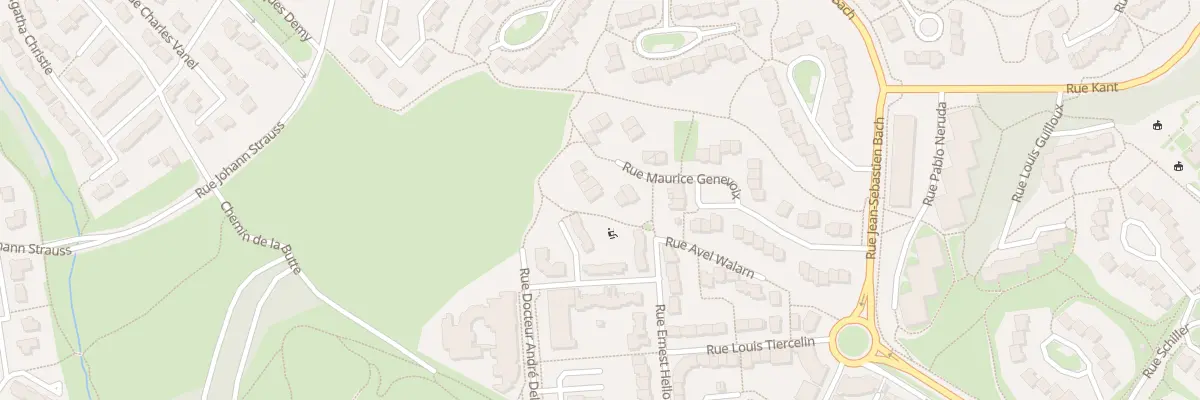 Plan du 24 Rue Maurice Genevoix à Brest