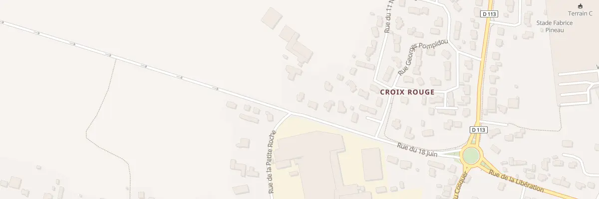 Plan du 21 Rue du 18 Juin à Lannilis