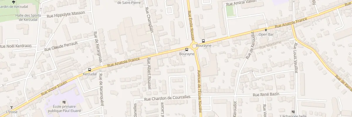 Plan du 35 Rue Anatole France à Brest