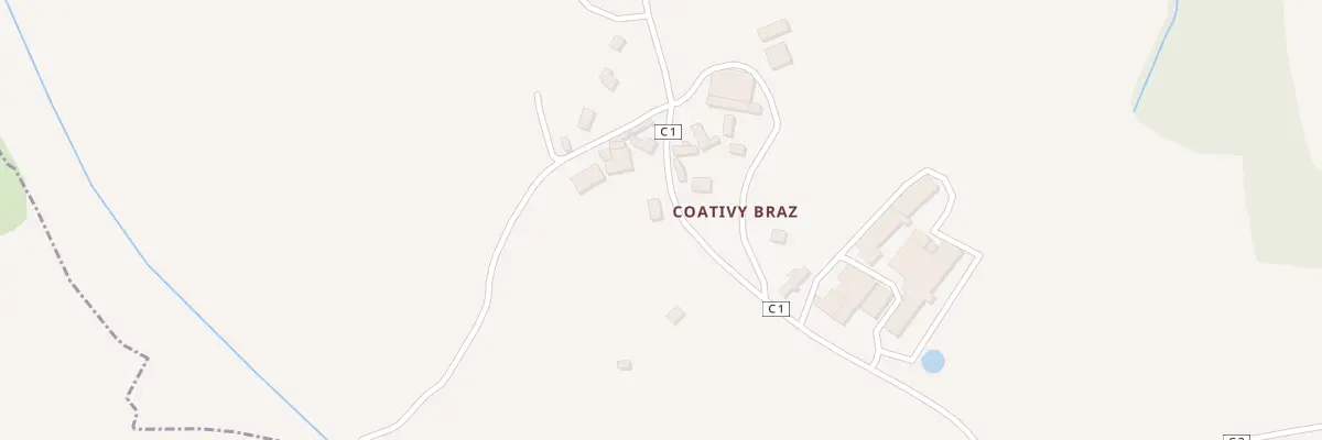 Plan du 22 Coativy Bras à Bourg-Blanc