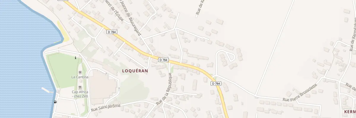 Plan du 16 Rue de Locquéran à Plouhinec