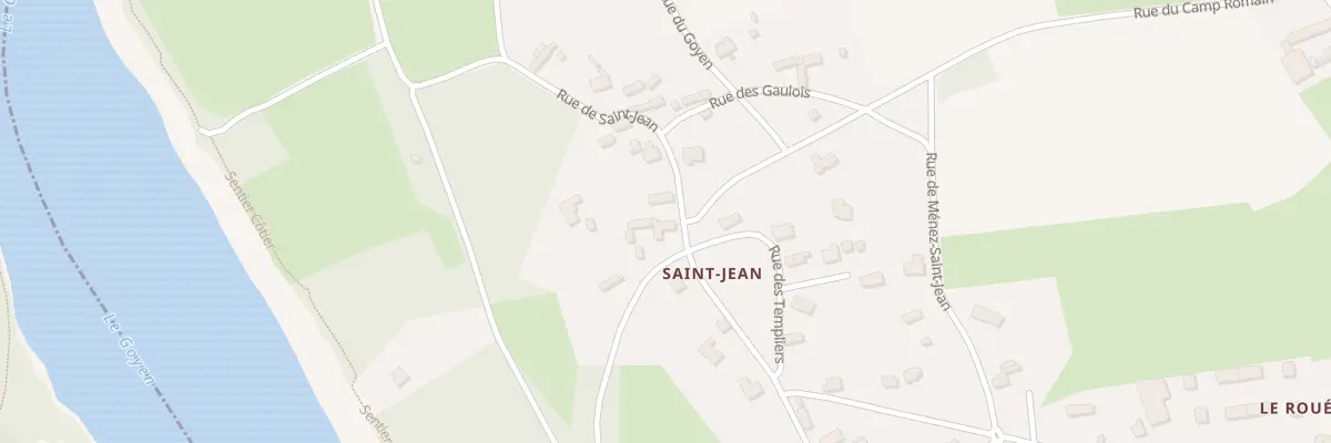 Plan du 21 Rue Saint Jean à Plouhinec