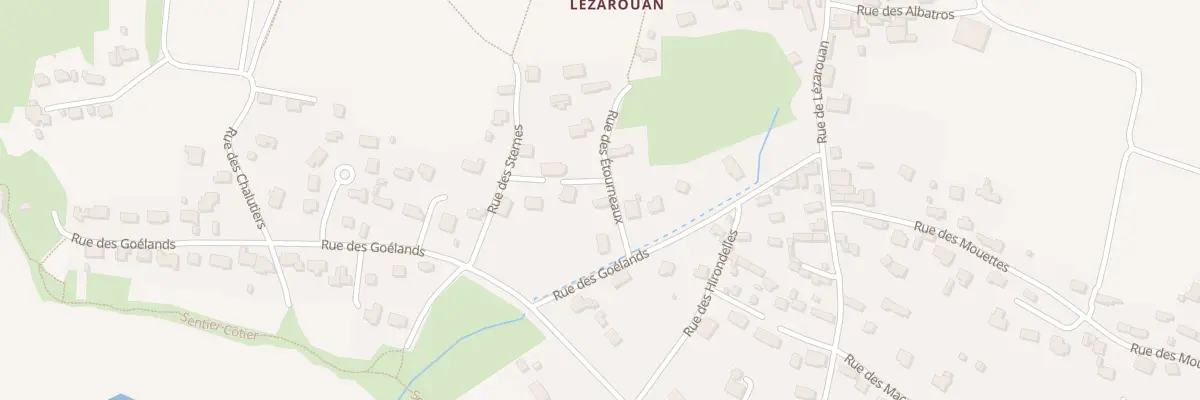 Plan du 1 Rue des Etourneaux à Plouhinec