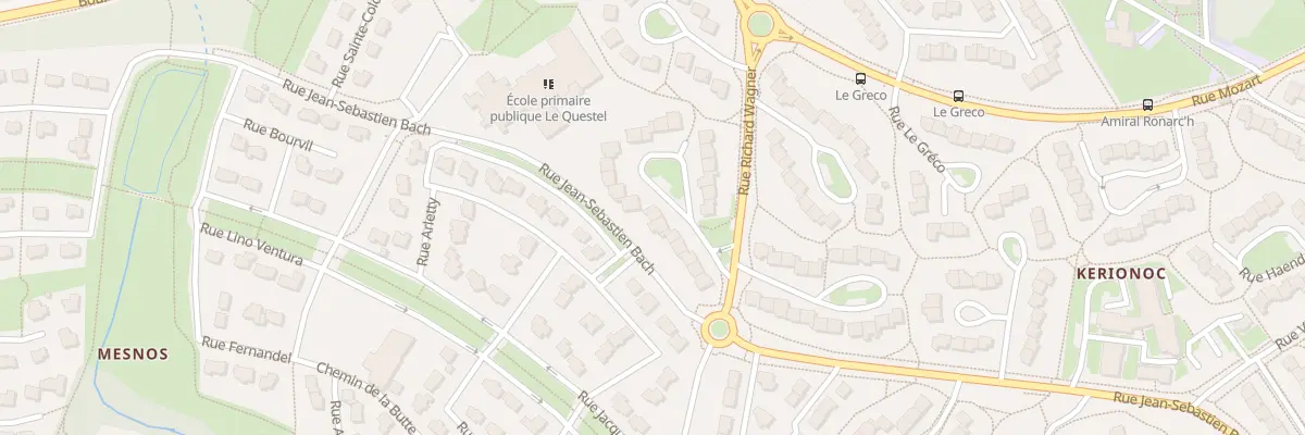 Plan du 16 Rue Durer à Brest