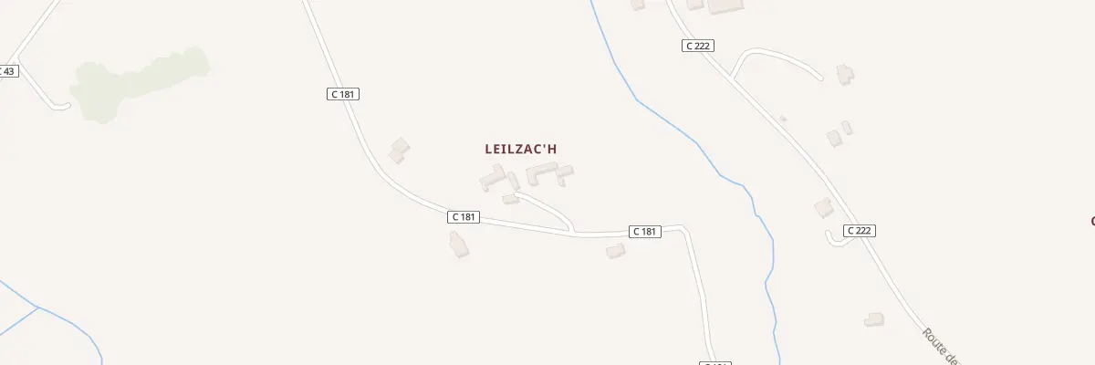 Plan du 240 Leilzac’h à Beuzec-Cap-Sizun