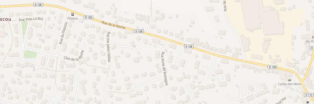 Plan du 14 Rue Anne de Bretagne à Lannilis