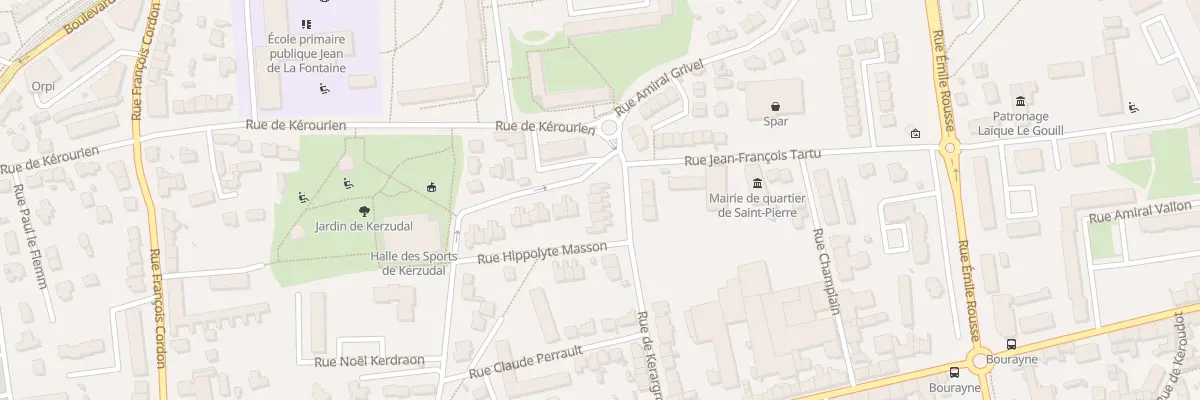 Plan du 22 Rue de Kerargroas à Brest